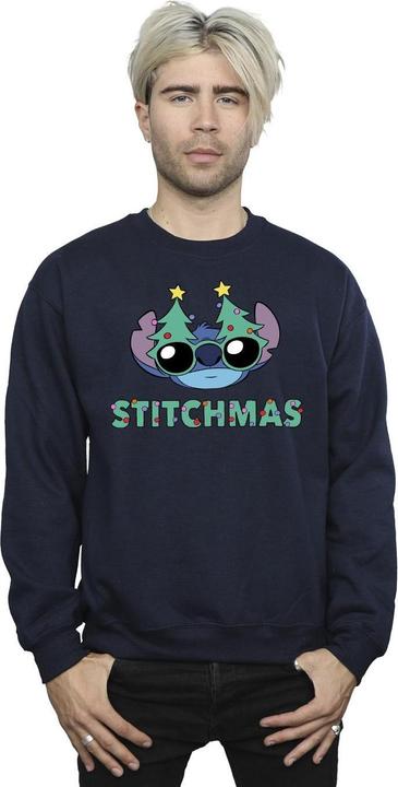 Immagine prodotto Disney Lilo & Stitch Stitchmas Glasses Felpa Uomo (XXL)