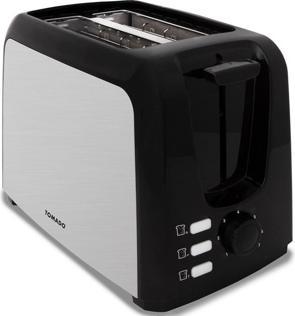 Actual product image Inventum Tomado Toaster 750W Black Stainless Steel