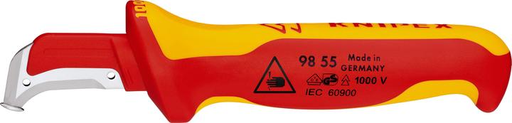 Produktbild Knipex Abmantelungsmessermit Gleitschuh 98 55 SB (3.80 cm)