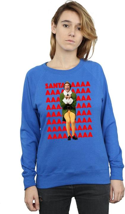 Immagine prodotto Elf Buddy Santa Scream Felpa Donna (S)