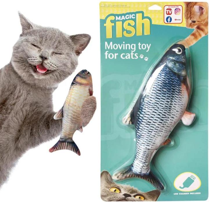 Produktbild Best direct Magic Fish (Plüschspielzeug Katze)