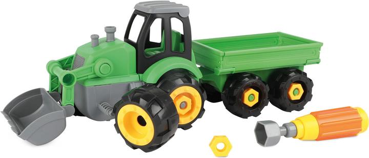 Produktbild Toi-Toys Traktor mit Anhänger in Aufbewahrungsbox