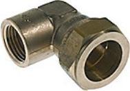 Produktbild Aalberts Vinkel 3/4 - 18 MM M/mf. - Kompressions Fittings (Winkelverbindung)