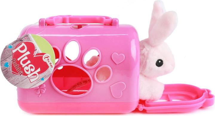 Produktbild Toi-Toys Plüschkaninchen in Tragetasche (8.50 cm)