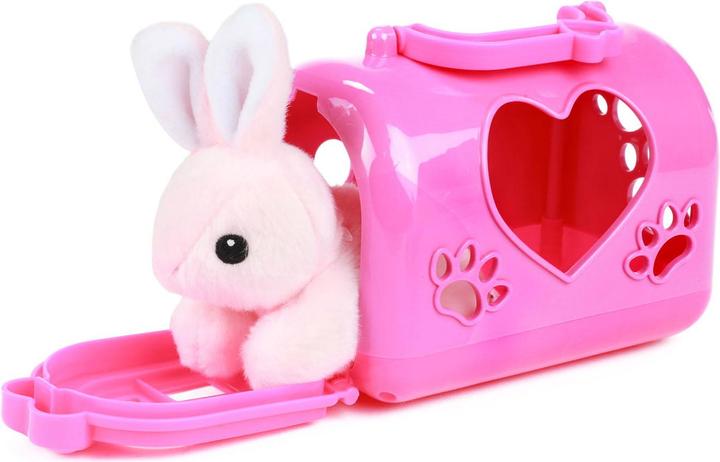 Produktbild Toi-Toys Plüschkaninchen in Tragetasche (8.50 cm)