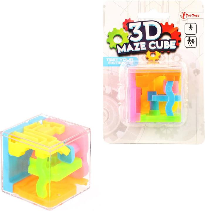 Immagine prodotto Toi-Toys Gioco di pazienza Fidget Cube Maze 3D
