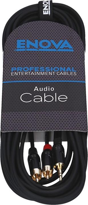 Immagine prodotto Enova Cavo Jack/Cinch da 3,5 mm RCA, rosso/nero, 7m (7 m)