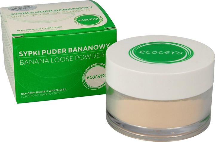 Actual product image Ecocera Loose banana powder for dry and sensitive skin 8g