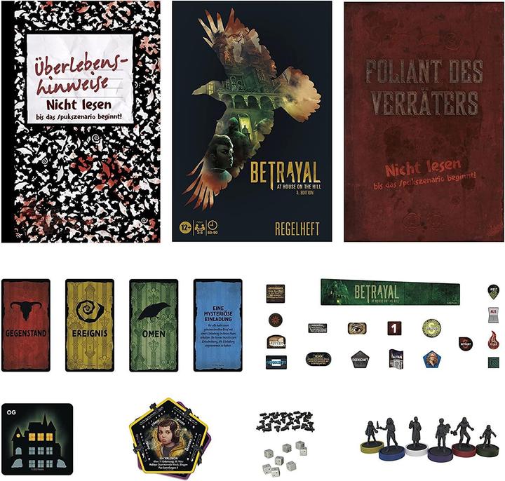 Produktbild Hasbro Gaming Betrayal at House on the Hill: 3rd Edition (Englisch)