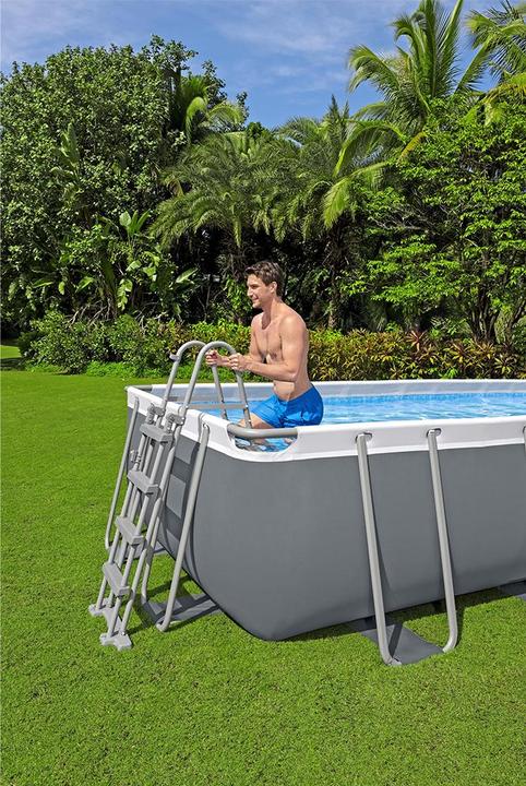 Actual product image Bestway Steel Pro MAX Frame Pool Komplet t-Set (488 x 244 x 122 cm)