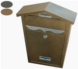 Actual product image Toya VOREL Mailbox 380 x 320 x 105mm GRAPHITE 78581