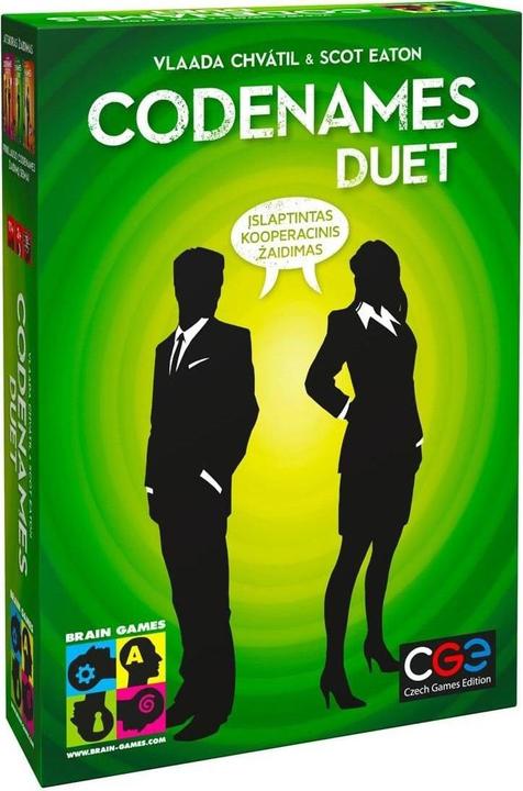 Produktbild Brain Games Codenames Duet | LT (Litauisch)