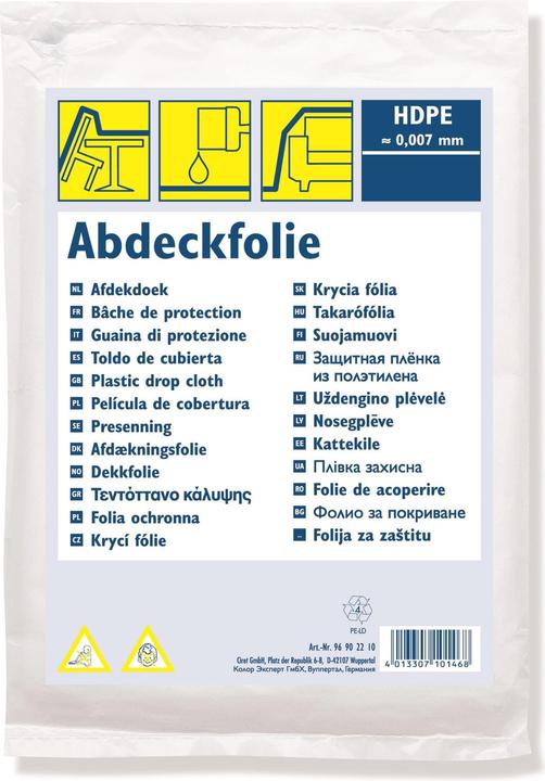 Color Expert Feuille protection 4x12.5m (4 x 12.5 m)