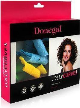 Donegal HAIR ROLLER Lolly Curves 9 pcs.