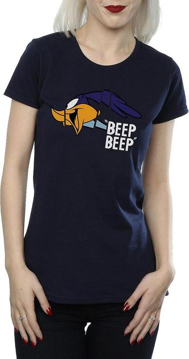 Image du produit Looney Tunes T-shirt en coton Beep Beep Road Runner Femme/Ladies (M)