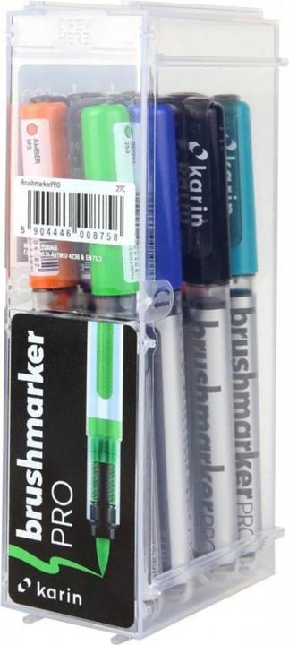 Actual product image Karin PRO - Brush Marker (Basic Colours, 12 x)