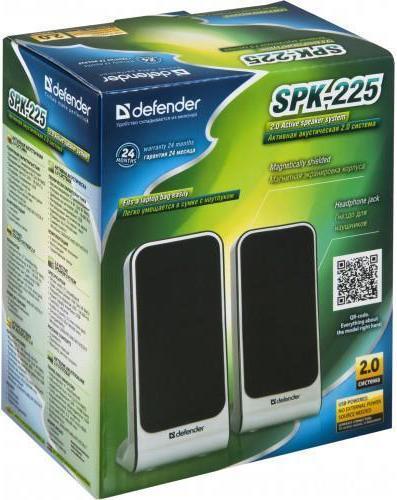 Actual product image Defender SPK-225 (65220) computer speakers