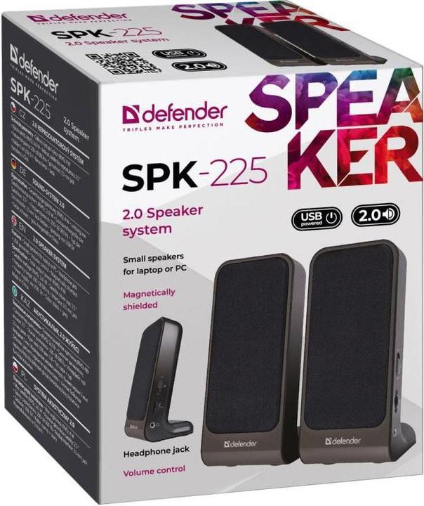 Actual product image Defender SPK-225 (65220) computer speakers
