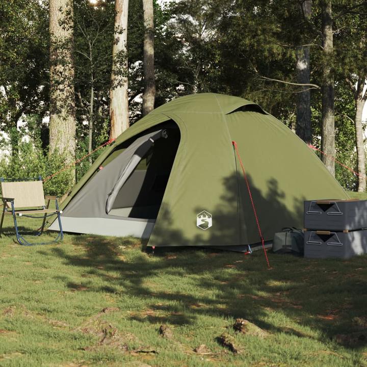 Immagine prodotto VidaXL Tenda da campeggio a cupola 3 persone impermeabile (Tenda a cupola, 2.90 kg, 3 persone)