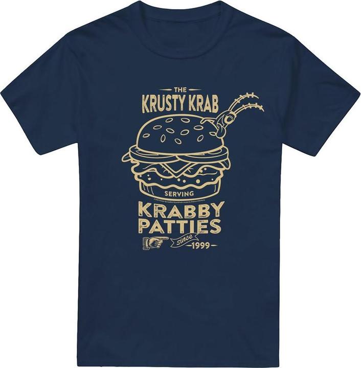Spongebob Squarepants The Krusty Krab Shock Mono TShirt