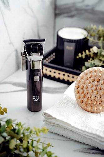 Produktbild Mesko | Hair Clipper with LED Display | MS 2842 | Cordless | Number of length steps 8 | Grey
