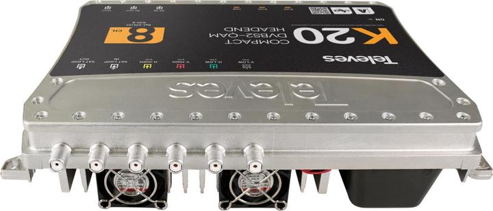 Actual product image Televes K20-8 Compact headend 8transponders,DVB-S2 in QAM 57010