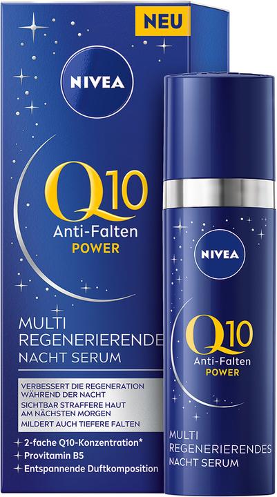 Produktbild NIVEA Q10 Power Anti-Falten Regenerierendes Nacht Serum (30 ml)
