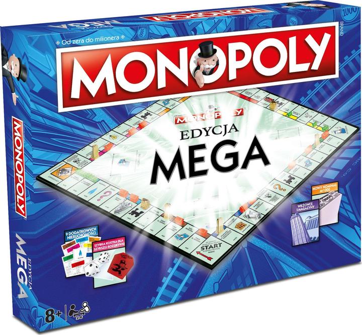 Immagine prodotto Winning Moves Il gioco da tavolo Monopoly Mega