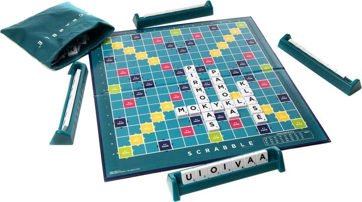 Actual product image Scrabble GAMES board game (LT), Y9624 (English, Latvian)