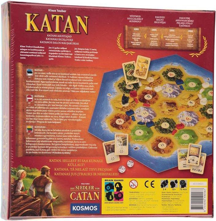 Produktbild Brain Games žaidimas Katan, BRG # KATAN / BRG # CATAN (Lettisch, Estnisch, Litauisch)