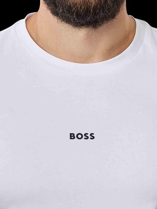 Actual product image Hugo Boss Boss Orange Short Sleeve TChup T-Shirt Relaxed Fit White (3XL)