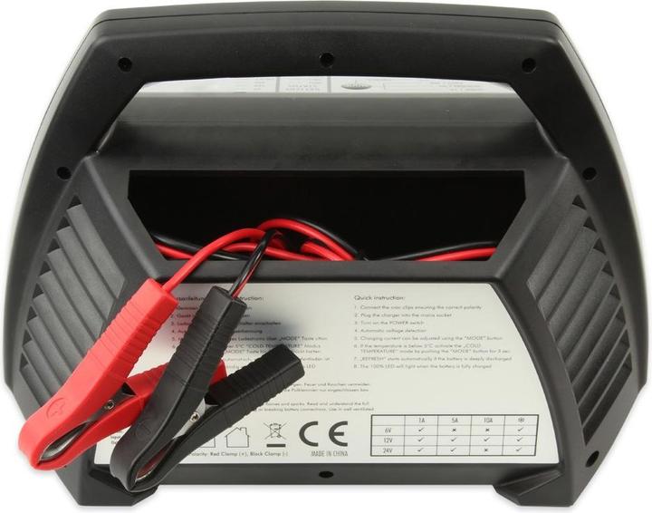 Actual product image Ansmann Automatic charger ALCT 624/10 (6V, 12V, 24V, 10 A)