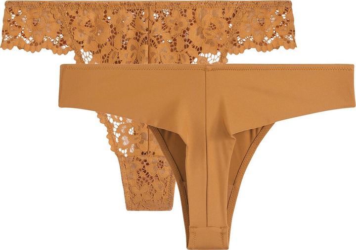 Produktbild La Redoute Collections 2er-Pack Tanga-Slips Signatures (44, 2er Pack)
