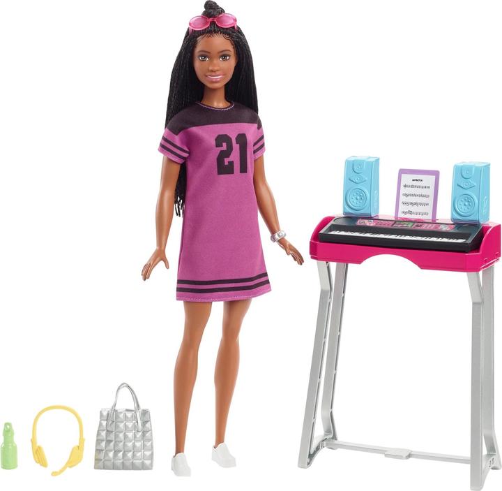 Produktbild Barbie Big City, Big Dreams Brooklyn Aufnahmestudio Spielset mit Puppe