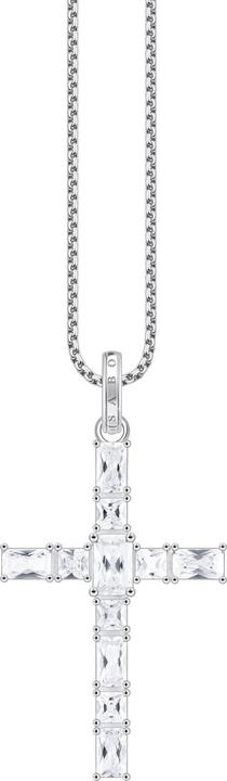 Immagine prodotto Thomas Sabo Ciondolo a forma di croce con pietre bianche (Argento 925)
