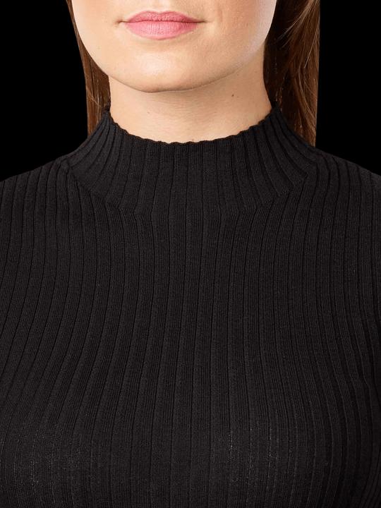Produktbild Armedangels Alaania Pullover Stand-Up Collar Black (S)