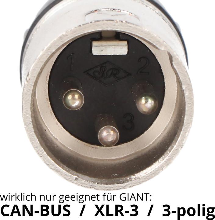 Immagine prodotto Giant Caricabatterie rapido XLR 3 poli 36V 4A XLR 3 poli / CAN bus 544M36V4AGLI180-10V 9gb1680202 (Caricabatterie per biciclette elettriche)