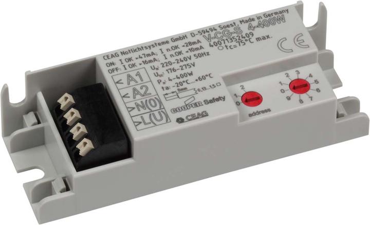 Produktbild Ceag Modul V-CG-S 4-400W 40071352409 Notleuchten-Überwachungsmodul