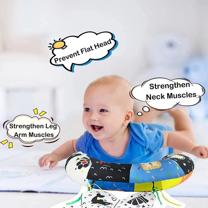 Immagine prodotto Activity Board Giocattolo cuscino per neonati Nero Bianco ad alto contrasto per neonati 0-6