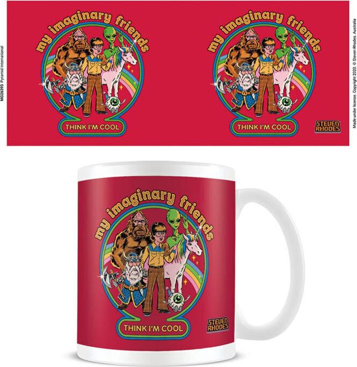 Actual product image Steven Rhodes Coffee Mug My Imaginary Friends (325 ml, 1 x)