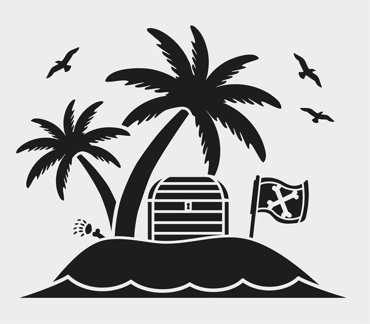 Image du produit Aladine Pochoirs Pirates (MQ6)
