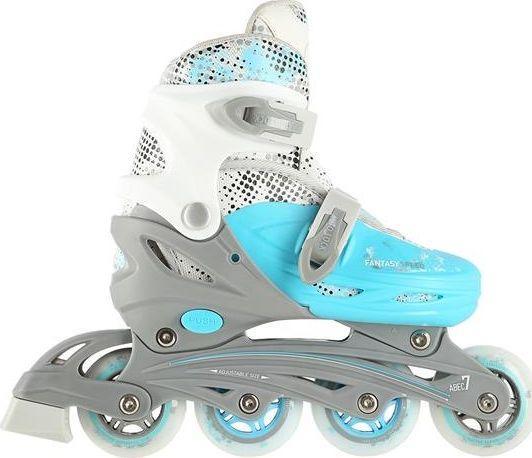Nils Rollschuhe Extreme NH18331, Set 4in1, Grösse S(31-34), blau (33)