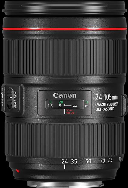 Immagine prodotto Canon EF 24-105mm f/4 L IS II USM - (EU) (Canon EF, APS-C / DX)