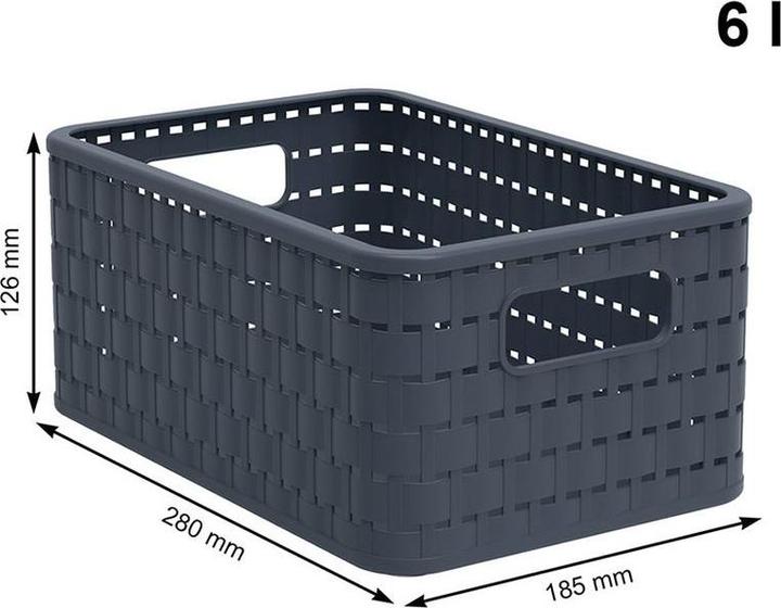 Immagine prodotto Rotho Country (1 x, 28 x 18,5 x 12,5 cm)
