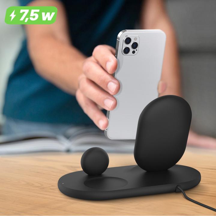 Immagine prodotto Belkin BoostCharge 3-in-1 Ladestation (7.50 W)