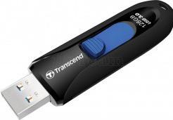Transcend Clé USB 3.0 compatible 128Go JetFlash 790 (Noir/Bleu) (128 Go)