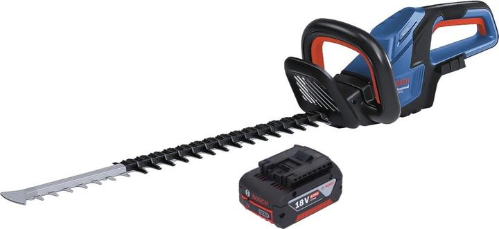 Immagine prodotto Bosch Professional Bosch GHE 18V-60 Tagliasiepi professionale a batteria 18 V 60 cm brushless + 1x batteria (Tagliasiepi a batteria)