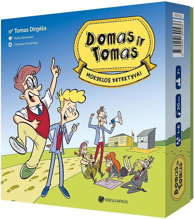 Image du produit No Name Jeu De Société Dom Et Tom Détectives Scolaires