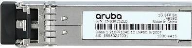 Actual product image Aruba Gigabit SX-LC, SFP
