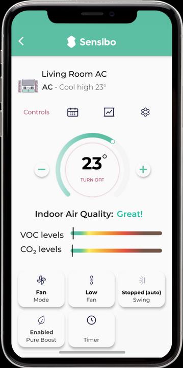 Actual product image Sensibo Air Pro - sensor for your indoor air quality